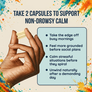 Premium Calm & Stress Relief Supplement